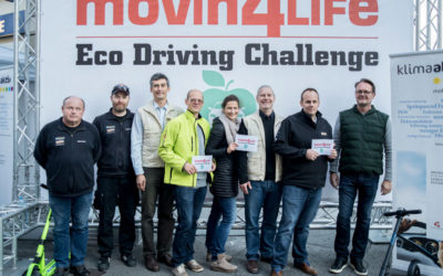 Die Sieger der movin4LIFE Eco Driving Challenge 2017